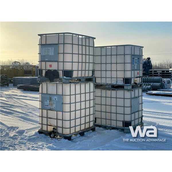 (6) POLY TOTES