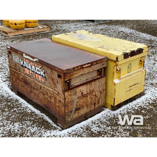 (2) JOB BOXES