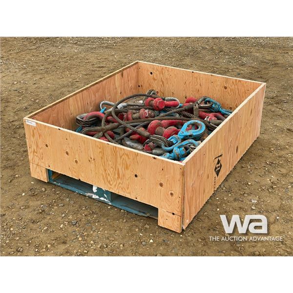 SHACKLES, LIFTING CABLES & SAFETY HOOKS