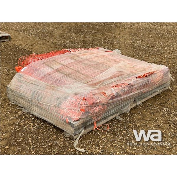 PALLET OF SNOW FENCE