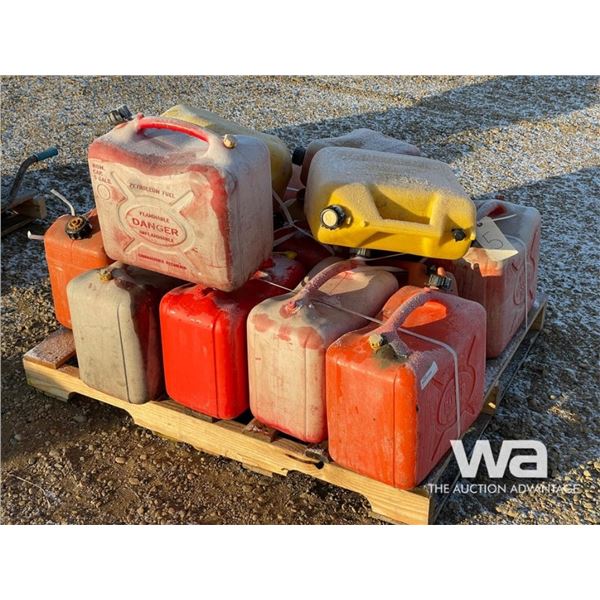 (17) GAS & DIESEL JERRY CANS