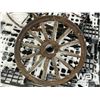 Image 5 : (2) ANTIQUE PACKER WHEELS & MODEL A FORD RIM