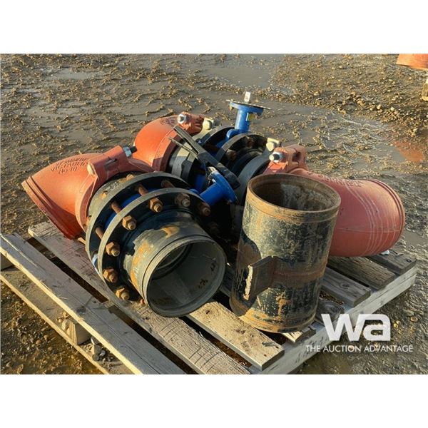 (2) 10 IN. FITTINGS