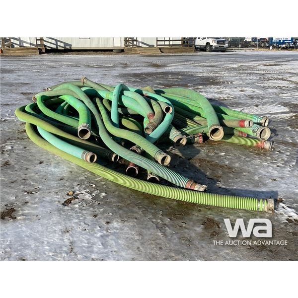 QTY OF 4 & 6 IN. SUCTION HOSE