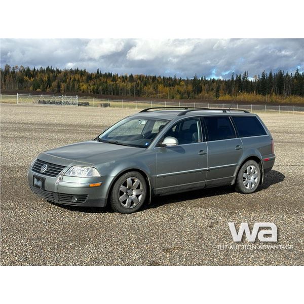 2005 VOLKSWAGEN PASAT STATION WAGON
