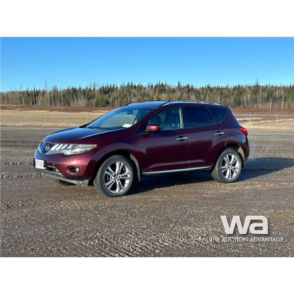 2009 NISSAN MURANO SPORTS UTILITY VEHICLE