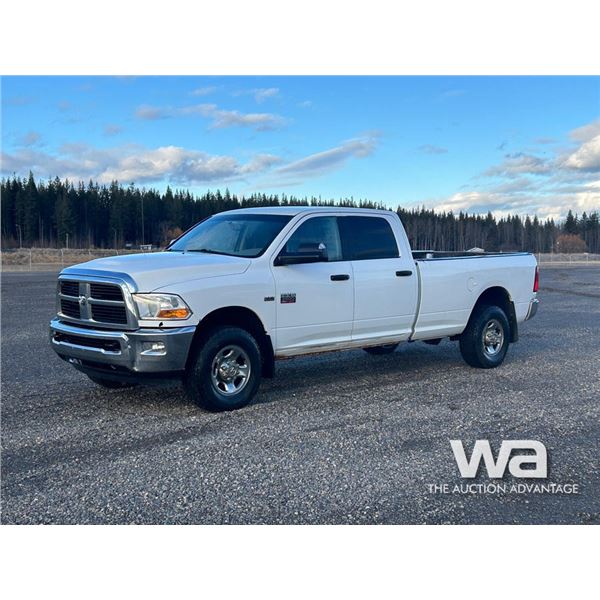2012 DODGE RAM 2500 SLT CREW CAB 4X4 PICKUP