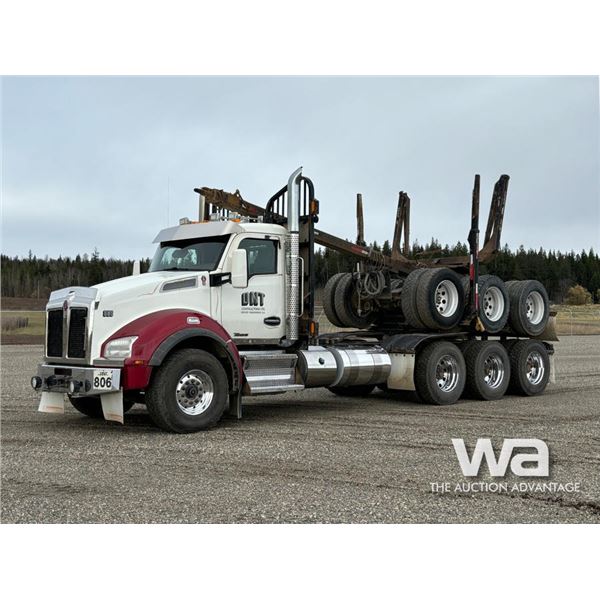 2016 KENWORTH T880 TRI DRIVE LOG TRUCK