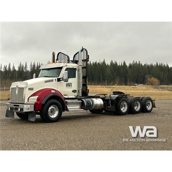 2017 KENWORTH T880 TRI DRIVE LOG TRUCK