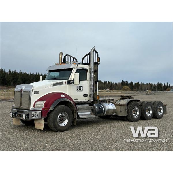 2017 KENWORTH T880 TRI DRIVE LOG TRUCK