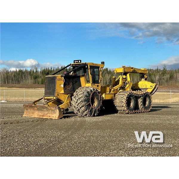 2008 TIGERCAT 625C 6X6 GRAPPLE SKIDDER