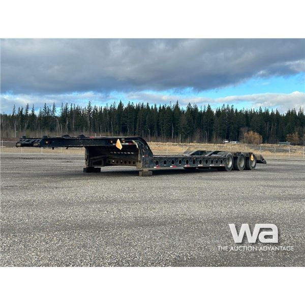 1997 KNIGHT TRIDEM DROP DECK LOWBOY TRAILER
