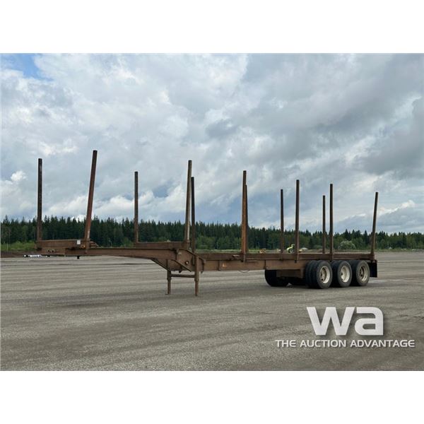 1994 SUPERIOR 53 FT. TRIDEM HAYRACK LOG TRAILER