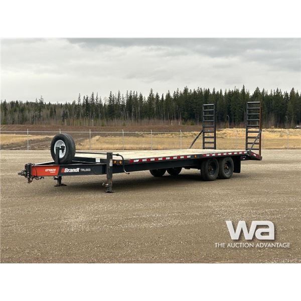 2018 BRANDT UPR820 20 FT. T/A DECK OVER TRAILER