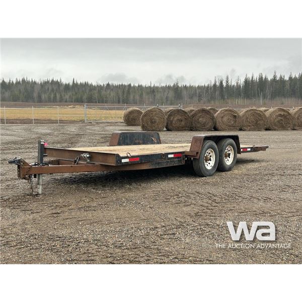 2013 T/A TILT DECK CAR HAULER TRAILER