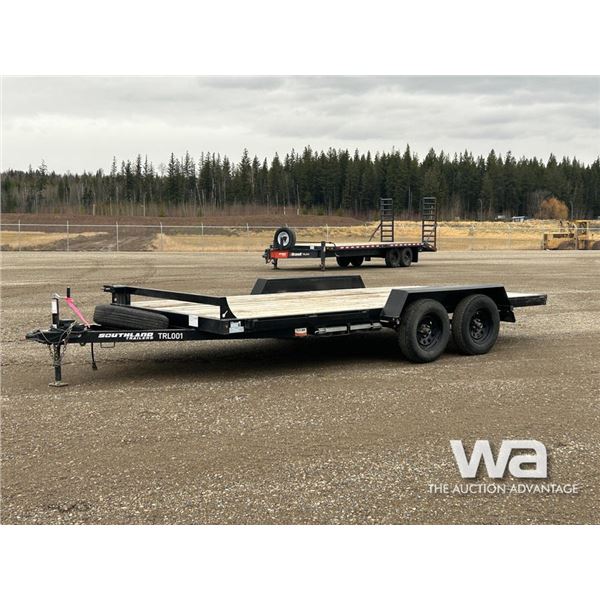 2022 SOUTHLAND 16 FT. T/A EQUIPMENT TRAILER
