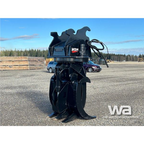 2020 WBM HYDRAULIC SHORT WOOD GRAPPLE