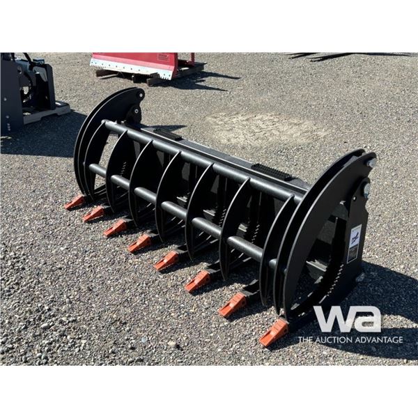 78 IN. SKID STEER HEAVY GRASS FORK GRAPPLE