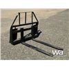 Image 3 : 48 IN. SKID STEER PALLET FORKS