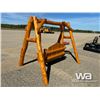Image 4 : CUSTOM LOG 2 PERSON PATIO SWING