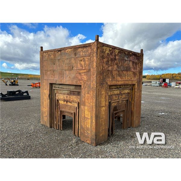 PIPELINE SHORING BOX WITH LIFTING EYES