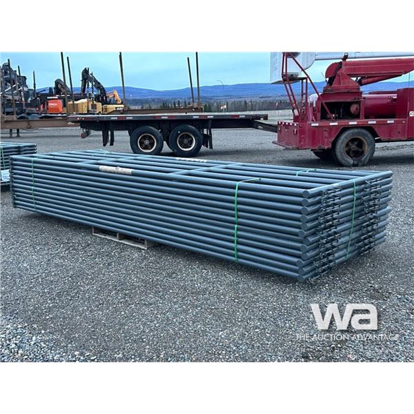 (12) 5X16 FT GREY LIVESTOCK PANELS