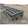 Image 3 : (12) 5X12 FT. GREY LIVESTOCK PANELS