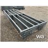Image 3 : (6) 5X16 FT. GREY LIVESTOCK PANELS
