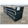 Image 3 : (24) 4X12 FT. GREEN RANCH GATES
