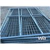 Image 6 : (20) 4X7 FT GREY LIVESTOCK PANELS