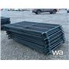 Image 3 : (18) 4X7 FT GREEN LIVESTOCK PANELS