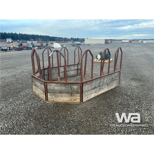 TOMBSTONE FENCE LINE HAY FEEDER