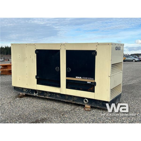KOHLER 100REZG 90 KW GEN SET
