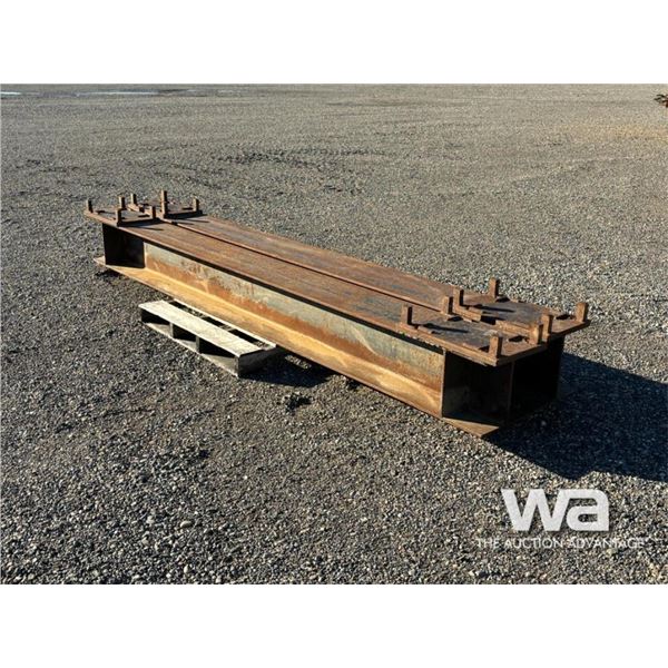 (2) STEEL I-BEAMS