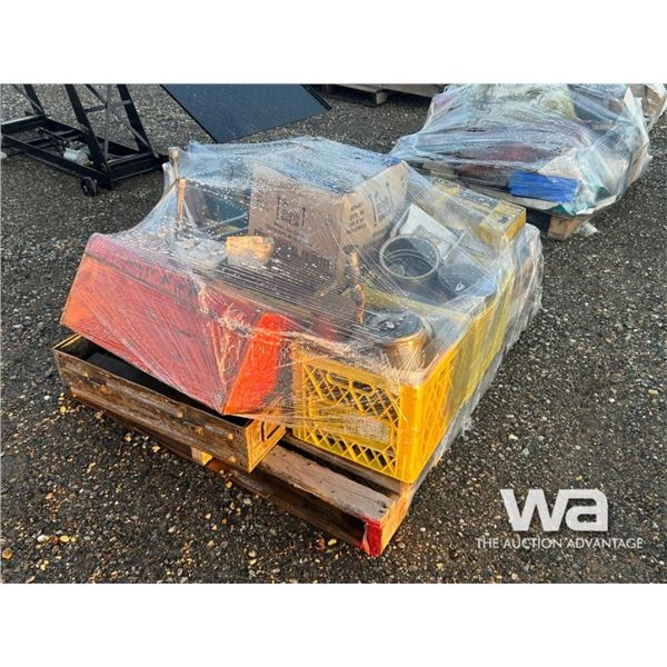 QUANITY OF SHOP TOOLS, ANGLE GRINDERS & TRUCK PART