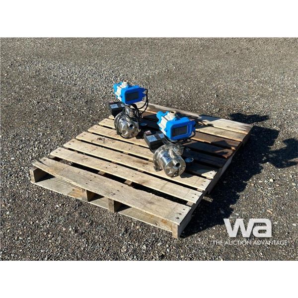 (2) BURCAM 506532S 3/4 HP PUMPS
