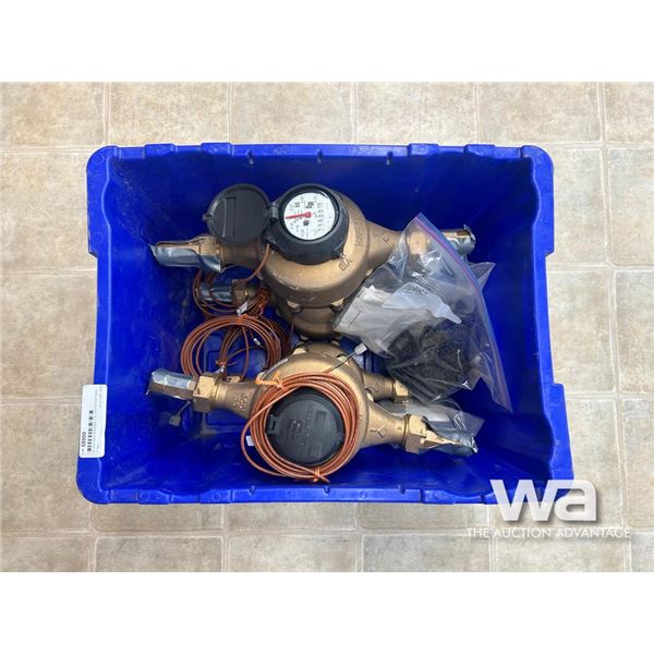 (4) UN-USED BADGER 1 IN. WATER METERS