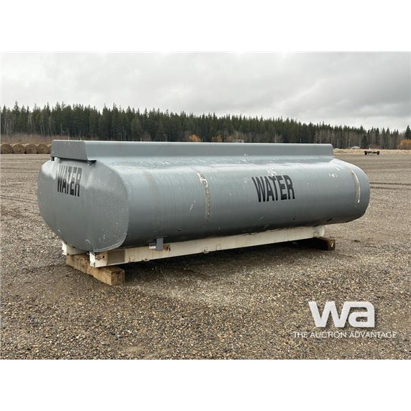 PROGRESS INDUSTRIES 2000 GALLON WATER TANK