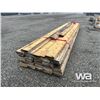 Image 4 : (34) PCE 2 X 8 IN.  ROUGH LUMBER