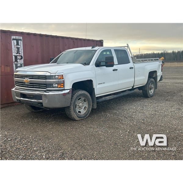 2016 CHEVROLET SILVERADO CREW CAB 4X4 PICKUP