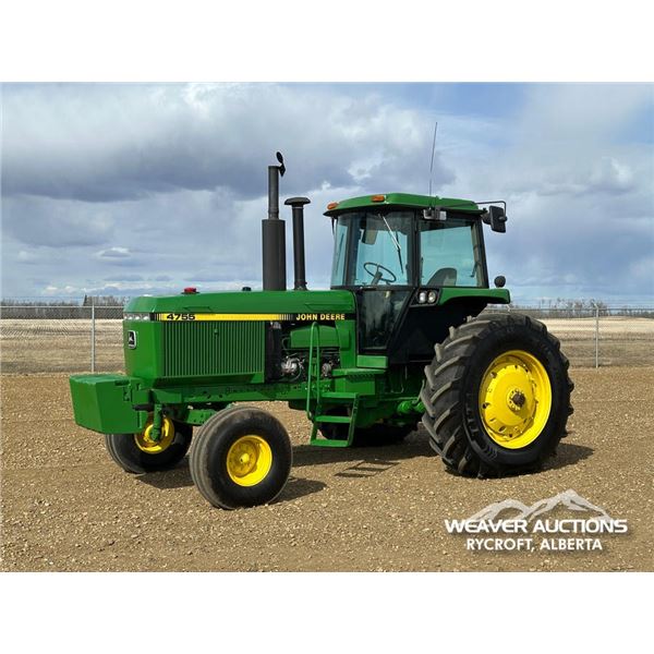 1991 JOHN DEERE 4755 2WD TRACTOR