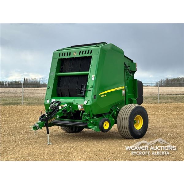 2023 JOHN DEERE 560M ROUND BALER