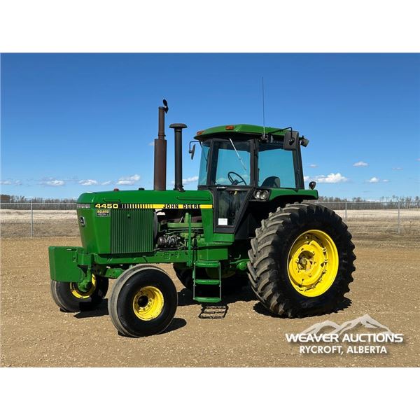 1983 JOHN DEERE 4450 2WD TRACTOR