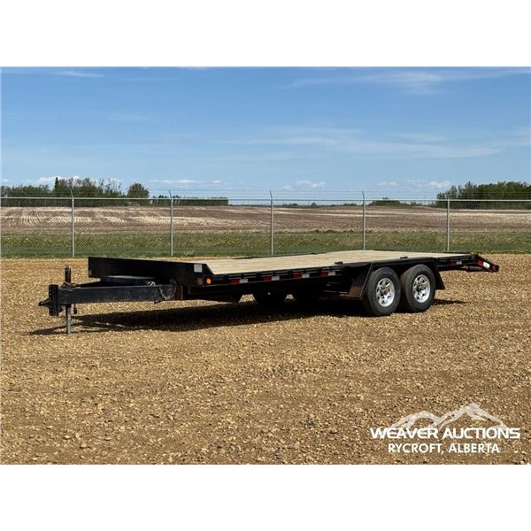 2012 TRAILTECH 20 FT T/A TILT DECK TRAILER