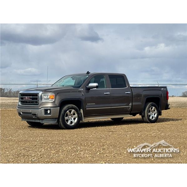 2015 GMC SIERRA 1500 SLT CREW CAB PICKUP