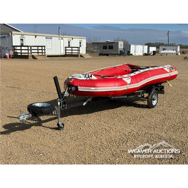 ZODIAK WITH 2021 KARAVAN BOAT TRAILER