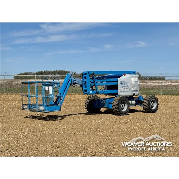 2001 GENIE Z4525J DUAL FUEL ARTICULATED BOOM LIFT