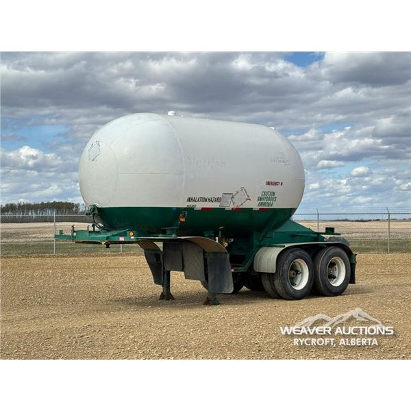 1983 ALBERTA 21.8M3 SUPER B-TRAIN PUP TANK TRAILER