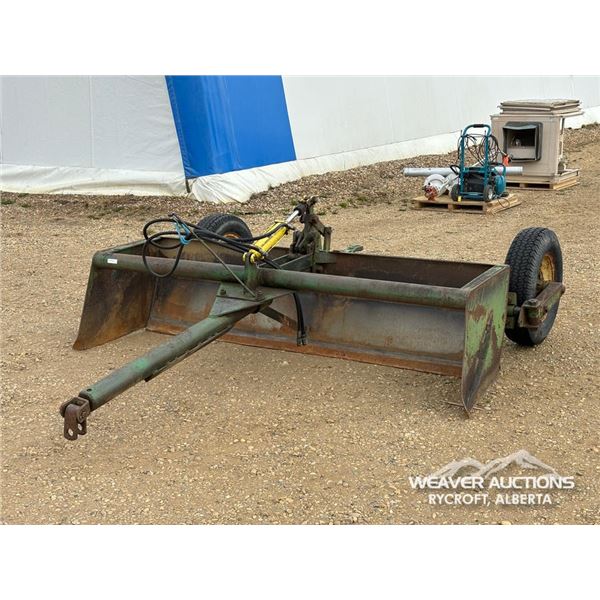 JOHN DEERE 8 FT. HYD. PULL TYPE BOX SCRAPER
