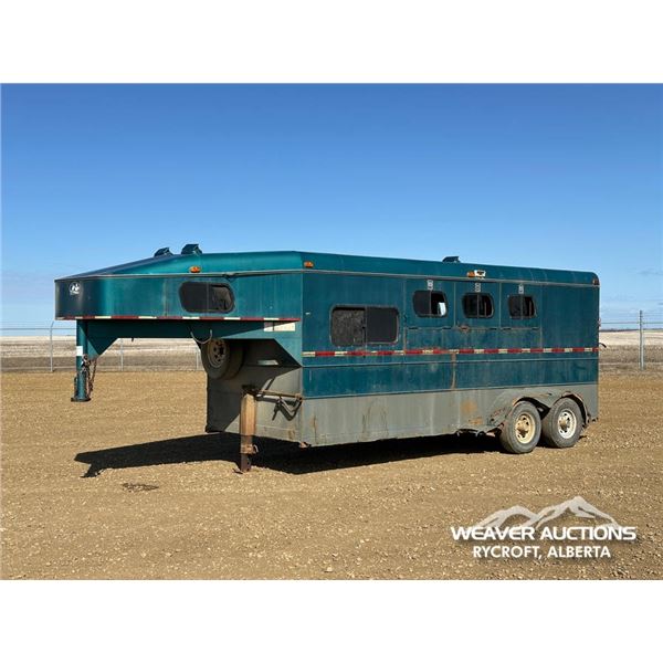 1993 EAGLE IRON 18 FT. T/A LIVESTOCK TRAILER